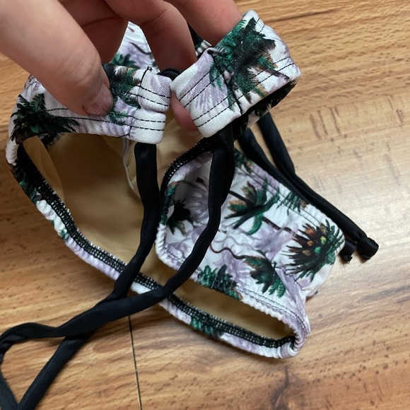 Palm Tree Brazilian Bikini Bottom - Picture 4 of 5